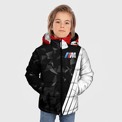 Куртка зимняя для мальчика BMW M: Poly Sport, цвет: 3D-красный — фото 2