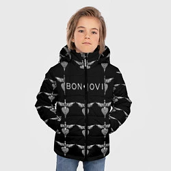 Куртка зимняя для мальчика Bon Jovi, цвет: 3D-светло-серый — фото 2