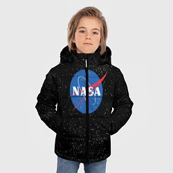Куртка зимняя для мальчика NASA: Endless Space, цвет: 3D-красный — фото 2