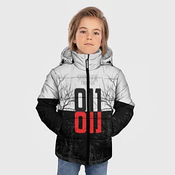 Куртка зимняя для мальчика Stranger Things 011, цвет: 3D-черный — фото 2