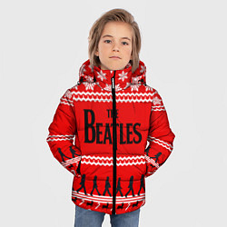 Куртка зимняя для мальчика The Beatles: New Year, цвет: 3D-светло-серый — фото 2