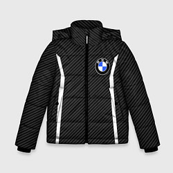 Зимняя куртка для мальчика BMW CARBON БМВ КАРБОН