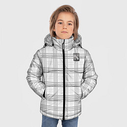 Куртка зимняя для мальчика Dota 2 - Grey logo 2022, цвет: 3D-красный — фото 2