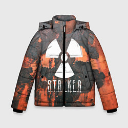 Куртка зимняя для мальчика S.T.A.L.K.E.R: Orange Toxic, цвет: 3D-черный