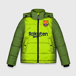 Куртка зимняя для мальчика FC Barcelona: Home 18/19, цвет: 3D-черный