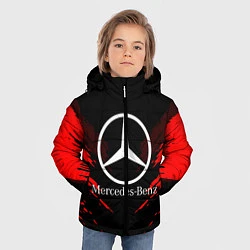 Куртка зимняя для мальчика Mercedes-Benz: Red Anger, цвет: 3D-красный — фото 2