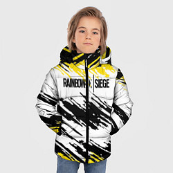 Куртка зимняя для мальчика Rainbow Six Siege: Yellow, цвет: 3D-красный — фото 2