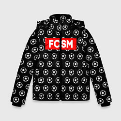 Куртка зимняя для мальчика FCSM Supreme, цвет: 3D-красный
