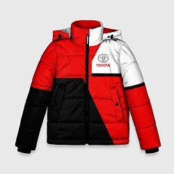 Куртка зимняя для мальчика Toyota Sport, цвет: 3D-черный