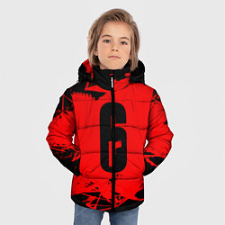 Куртка зимняя для мальчика R6S: Red Outbreak, цвет: 3D-красный — фото 2