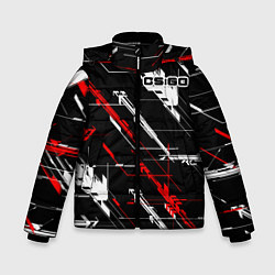 Куртка зимняя для мальчика CS:GO AWP, цвет: 3D-черный