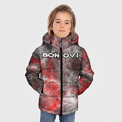 Куртка зимняя для мальчика Bon Jovi, цвет: 3D-черный — фото 2
