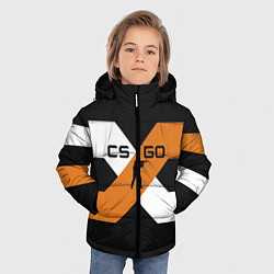 Куртка зимняя для мальчика CS:GO X, цвет: 3D-черный — фото 2