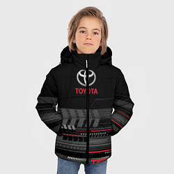 Куртка зимняя для мальчика Toyota TRD, цвет: 3D-красный — фото 2