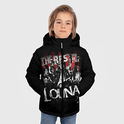 Куртка зимняя для мальчика The best of Louna, цвет: 3D-светло-серый — фото 2