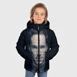 Куртка зимняя для мальчика Benedict Cumberbatch, цвет: 3D-черный — фото 2