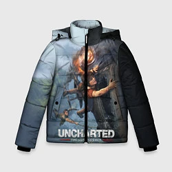 Куртка зимняя для мальчика Uncharted: The Lost Legacy, цвет: 3D-черный