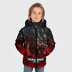 Куртка зимняя для мальчика Warhammer 40000: Dawn Of War, цвет: 3D-светло-серый — фото 2