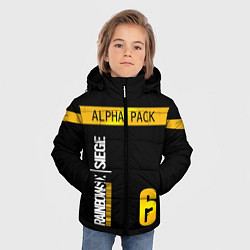Куртка зимняя для мальчика Rainbow Six Siege: Alpha Pack, цвет: 3D-красный — фото 2