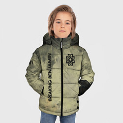 Куртка зимняя для мальчика Breaking Benjamin, цвет: 3D-красный — фото 2