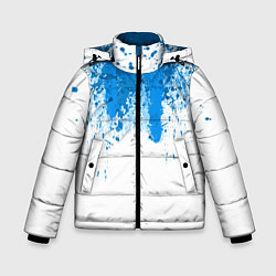 Куртка зимняя для мальчика Android Blood: White, цвет: 3D-красный