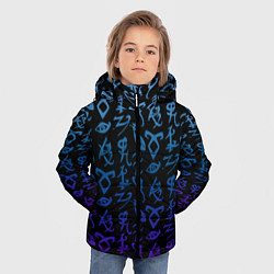 Куртка зимняя для мальчика Blue Runes, цвет: 3D-черный — фото 2