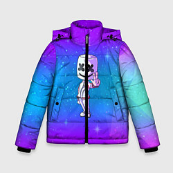 Куртка зимняя для мальчика Marshmello: Spaceman, цвет: 3D-светло-серый