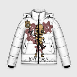 Куртка зимняя для мальчика Don't Starve: WX-78, цвет: 3D-светло-серый