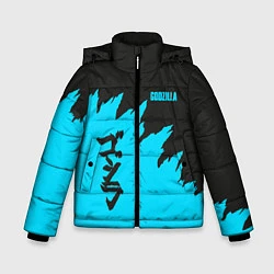 Куртка зимняя для мальчика GODZILLA, цвет: 3D-черный