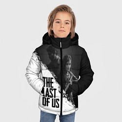 Куртка зимняя для мальчика The Last of Us: White & Black, цвет: 3D-красный — фото 2