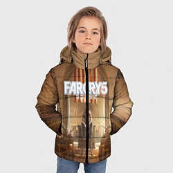 Куртка зимняя для мальчика Far Cry 5, цвет: 3D-светло-серый — фото 2