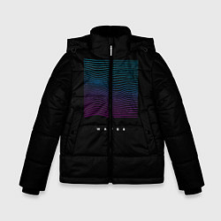 Куртка зимняя для мальчика Neon WAVES, цвет: 3D-светло-серый