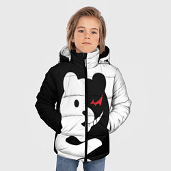Куртка зимняя для мальчика Monokuma Drae, цвет: 3D-светло-серый — фото 2