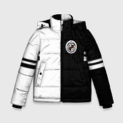 Куртка зимняя для мальчика Monokuma School, цвет: 3D-светло-серый
