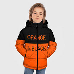 Куртка зимняя для мальчика Orange Is the New Black цвета 3D-черный — фото 2