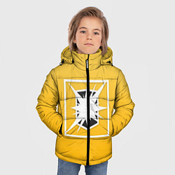 Куртка зимняя для мальчика R6S: Blitz, цвет: 3D-черный — фото 2