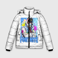 Куртка зимняя для мальчика Fortnite Street Art, цвет: 3D-черный