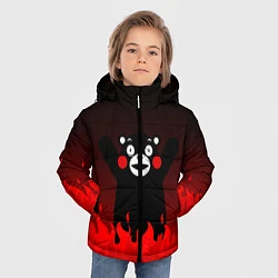 Куртка зимняя для мальчика Kumamon: Hell Flame, цвет: 3D-красный — фото 2