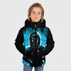 Куртка зимняя для мальчика Dead Space, цвет: 3D-красный — фото 2