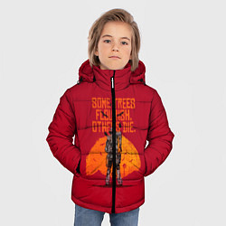 Куртка зимняя для мальчика Some trees flourish, цвет: 3D-светло-серый — фото 2