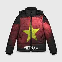 Куртка зимняя для мальчика Vietnam Style, цвет: 3D-черный