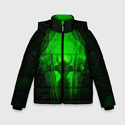 Куртка зимняя для мальчика Демон легиона, цвет: 3D-черный