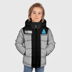 Куртка зимняя для мальчика Detroit RK900, цвет: 3D-светло-серый — фото 2