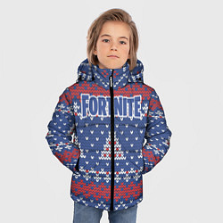 Куртка зимняя для мальчика Fortnite: New Year, цвет: 3D-черный — фото 2