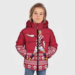 Куртка зимняя для мальчика Luka Modric, цвет: 3D-черный — фото 2