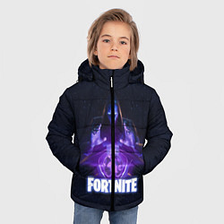Куртка зимняя для мальчика Fortnite: Omen, цвет: 3D-черный — фото 2