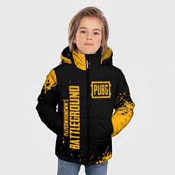 Куртка зимняя для мальчика PUBG: Black Fashion, цвет: 3D-черный — фото 2