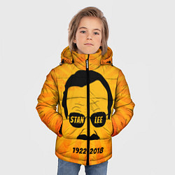 Куртка зимняя для мальчика Stan Lee 1922-2018, цвет: 3D-светло-серый — фото 2