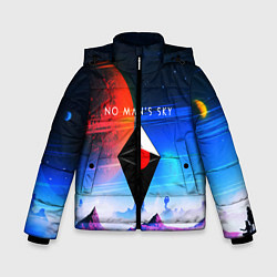 Куртка зимняя для мальчика No Man's Sky: Galaxy, цвет: 3D-светло-серый