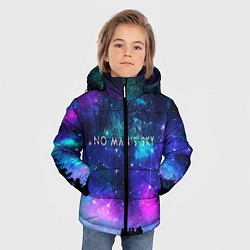 Куртка зимняя для мальчика No Man's Sky: Space Vision, цвет: 3D-светло-серый — фото 2